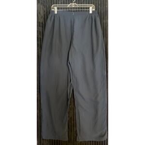 "Women's Mid-Rise Pleated Wide Leg Pants - Future Collective Navy Blue XL"